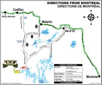 Directions to Camp Denis From